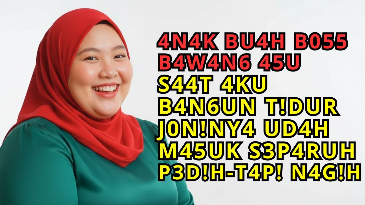 KISAH JANDA PASAR & ANAK BUAH BOS BAWANG | CINTA TERLARANG DI BALIK BAU BAWANG YANG MENGUBAH HIDUPKU