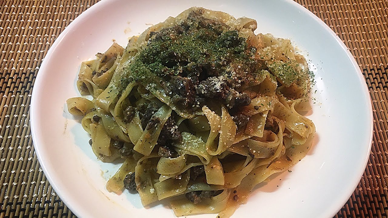 【ボロネーゼ】ラグー・アッラ・ボロネーゼ【ミートソース・パスタ】