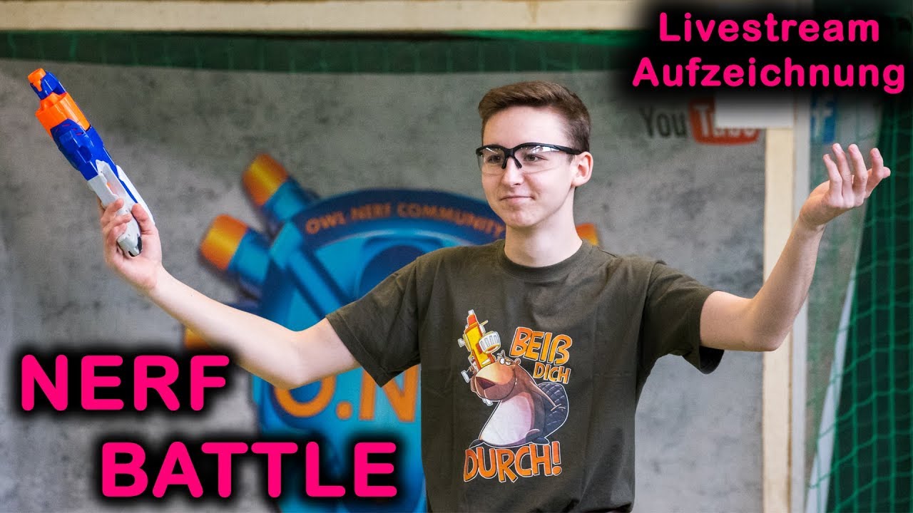 Nerf Battle bei der OWL Nerf Community | Magicbiber