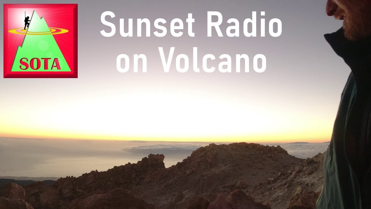 SOTA on the highest summit of Spain - El Teide, 3715m