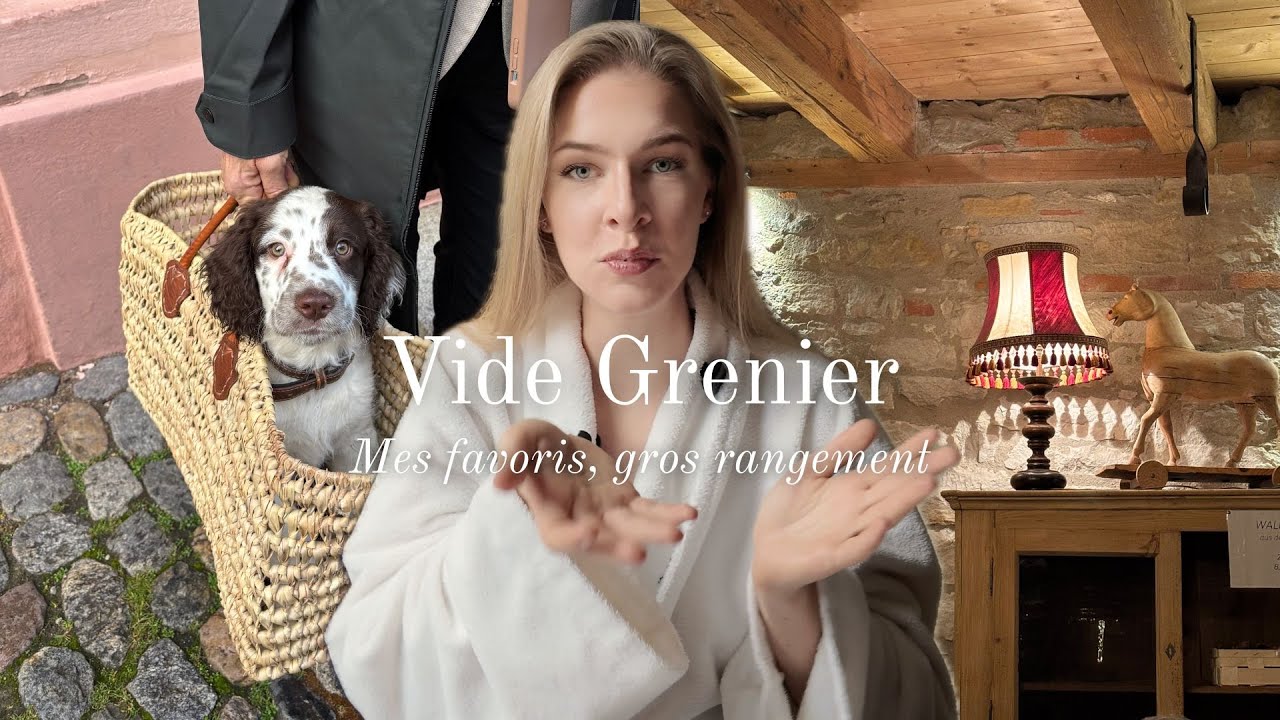 Mes favoris skincare, achat catastrophique, chasse au trésor dans le grenier avec ma mère