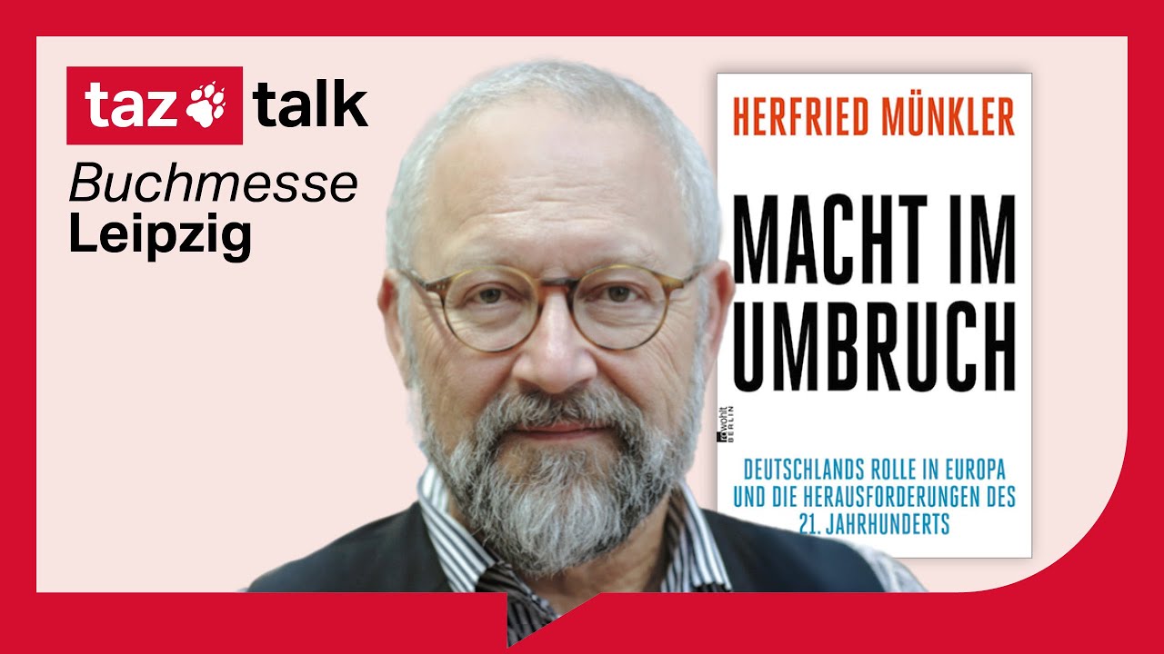 Herfried Münkler: Macht im Umbruch – taz Talk meets Buchmesse Leipzig