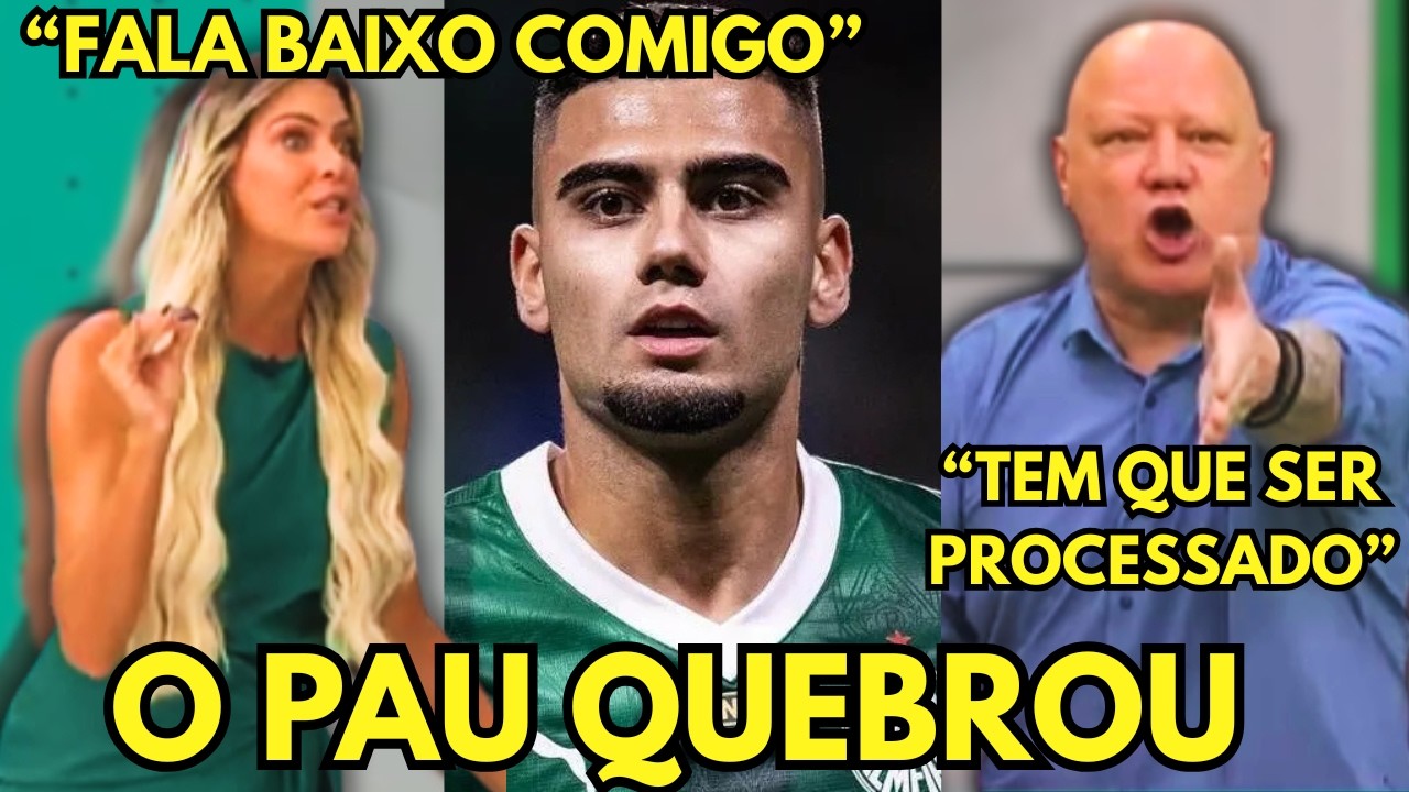 RENATA FAN E RONALDO DISCUTEM PUNIÇÃO A ANDREAS PEREIRA APÓS CLÀSSICO CONTRA O CORINTHIANS