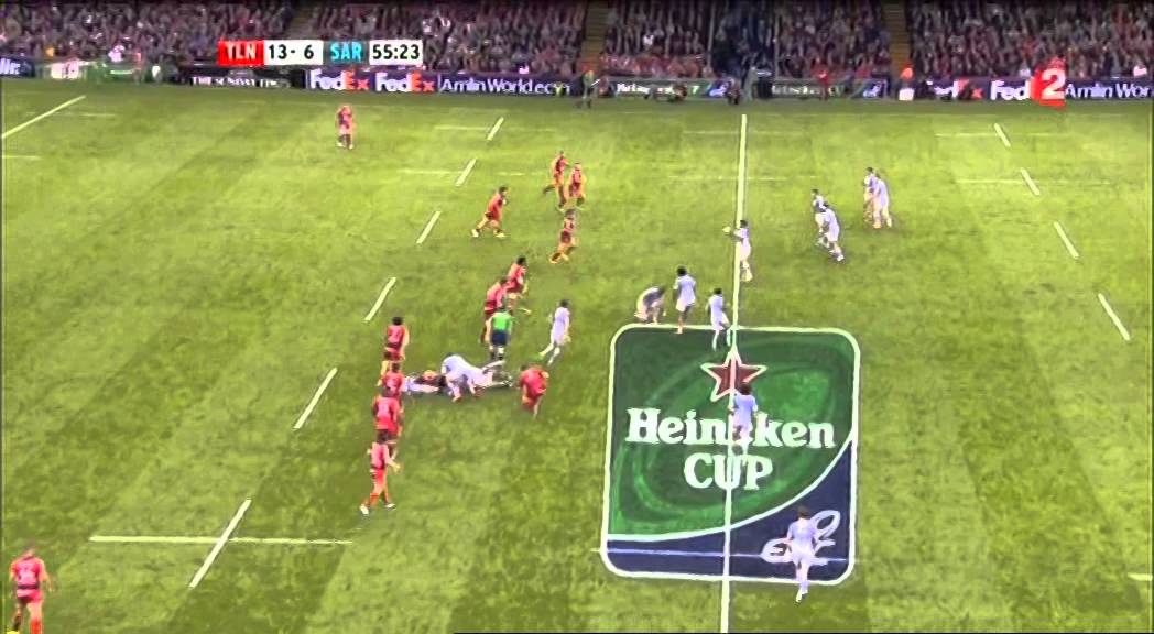 Finale HCUP 2013 2014 Toulon vs Saracens 2èmeMT