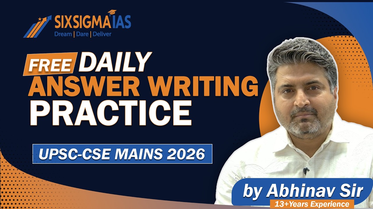 UPSC-CSE Mains 2026 Answer Writing : Course Introduction