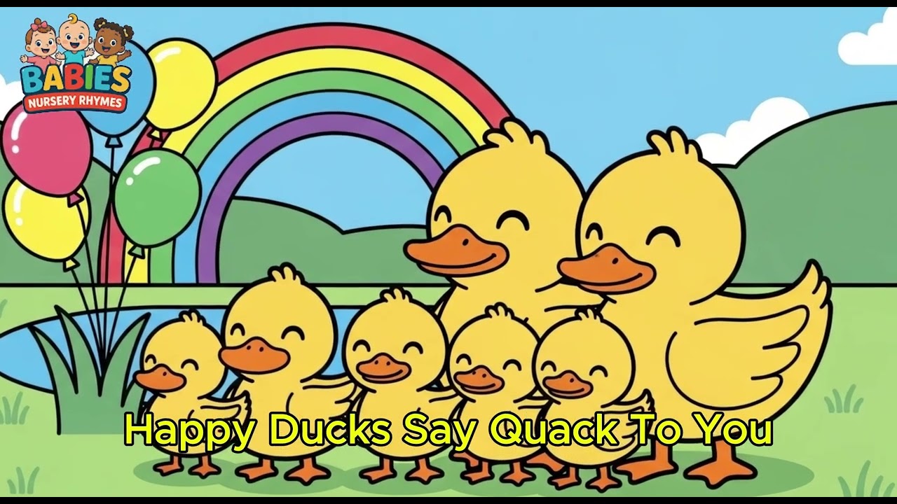 Five Little ducks compilation for kids