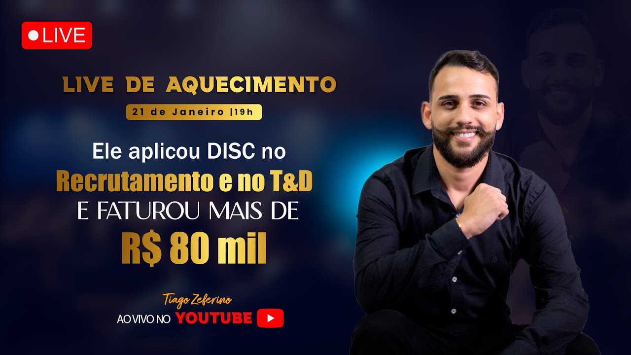 Ele aplicou DISC no recrutamento e no T&D — e faturou mais de R$ 80 mil