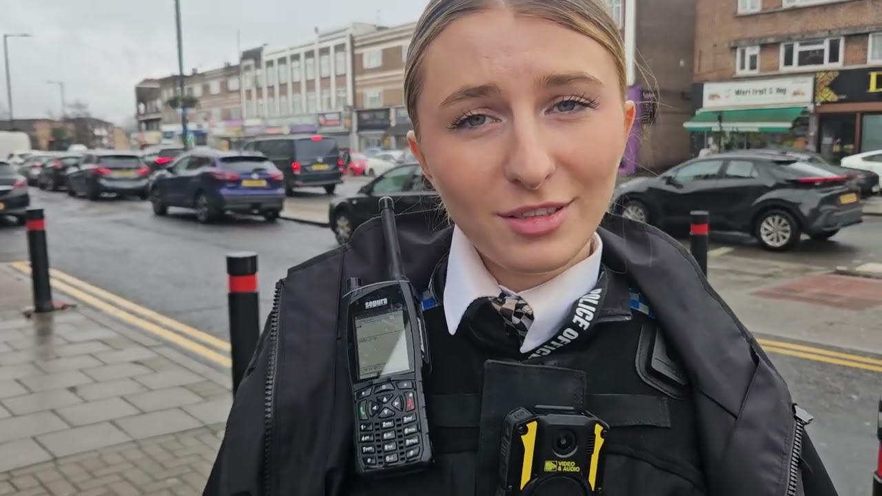 The police try to arrest me