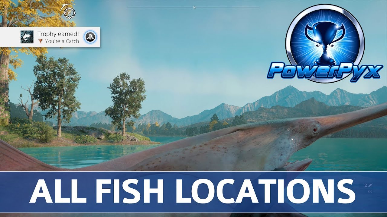 Far Cry New Dawn - All Fish Locations (You&rsquo;re a Catch Trophy / Achievement Guide)