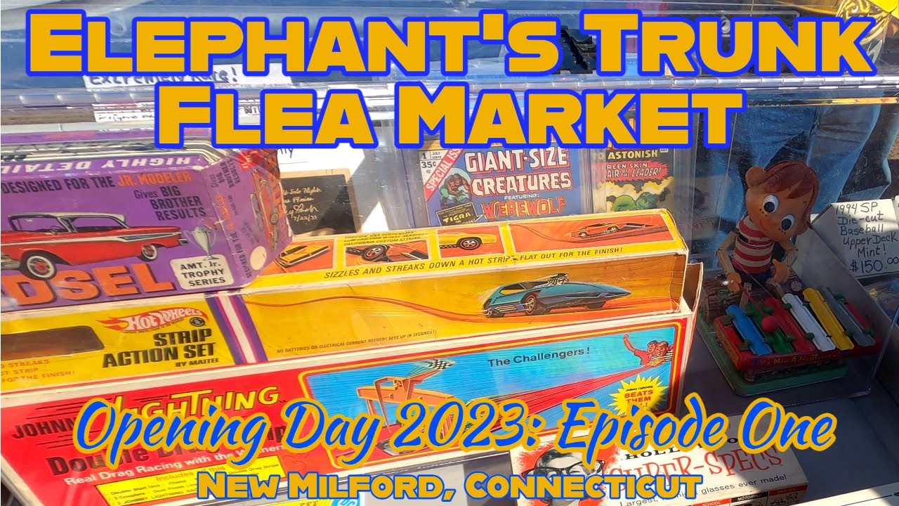 Opening Day 2023 at the Elephant's Trunk Flea Market: The Wind Blows! Episode 1.