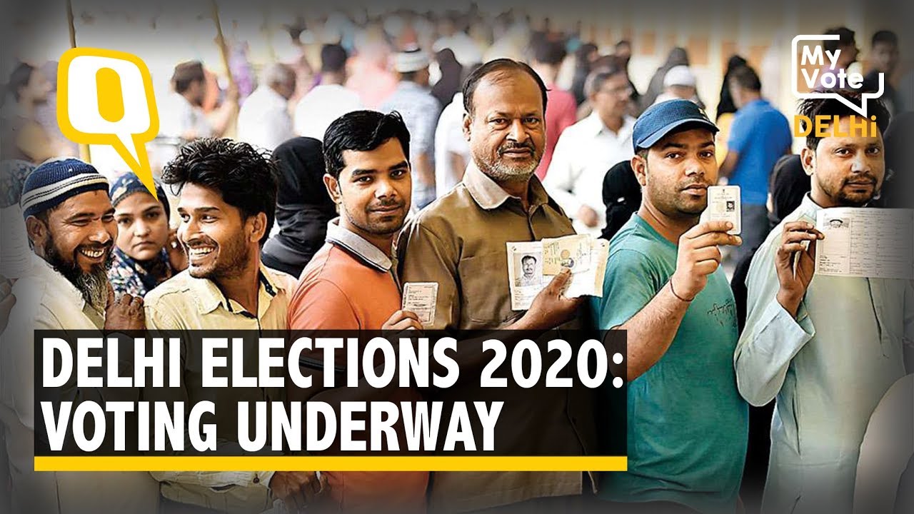 Delhi Elections 2020: Voting Begins, EVM Malfunctions at Two Polling Booths  | The Quint