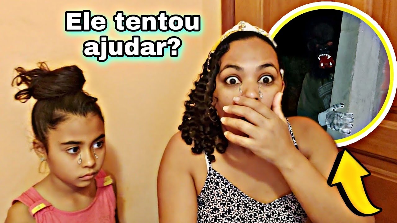 FICAMOS SOZINHAS EM CASA E O HOMEM MISTERIOSO ZUM APARECEU E A LUZ ACABOU 😬😬😱😱 #12