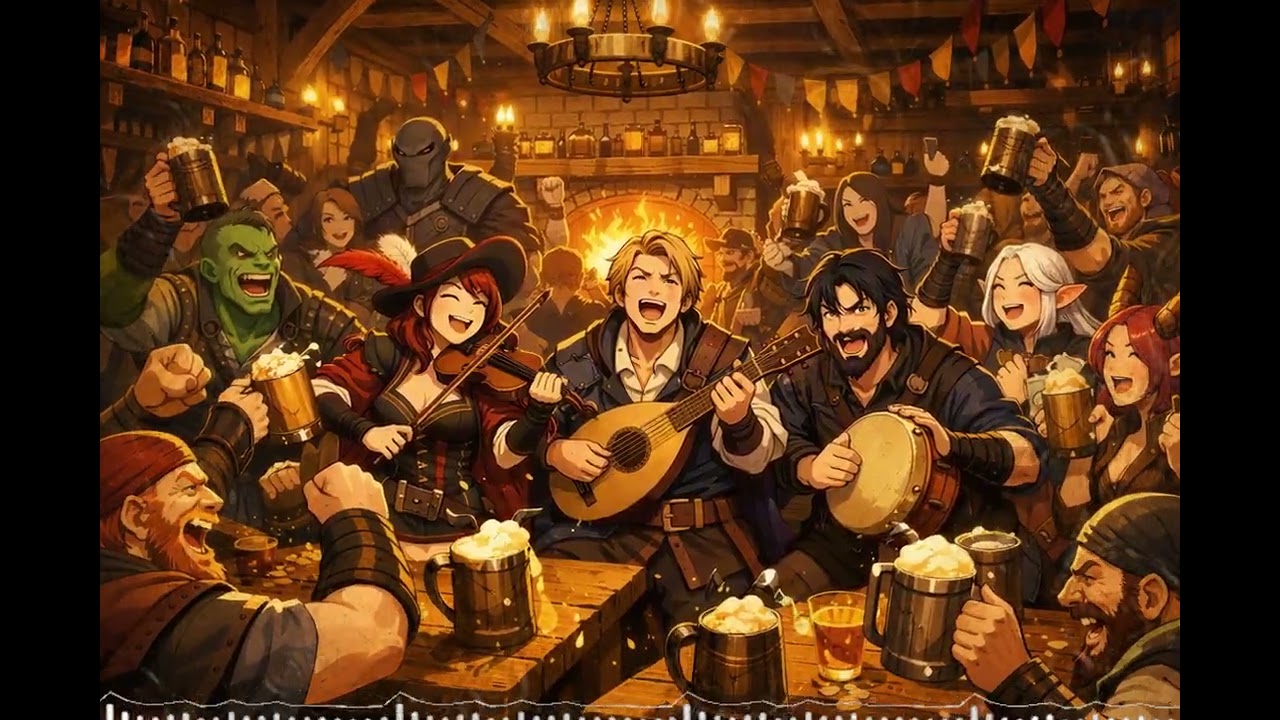 Eight Arms, No Plan | Kraken Song - Bardcore, Medieval Tavern, D&D Song