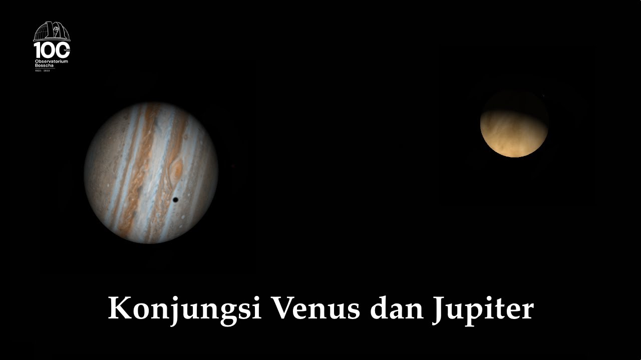 Pengamatan Konjungsi Venus dan Jupiter - 1 Mei 2022