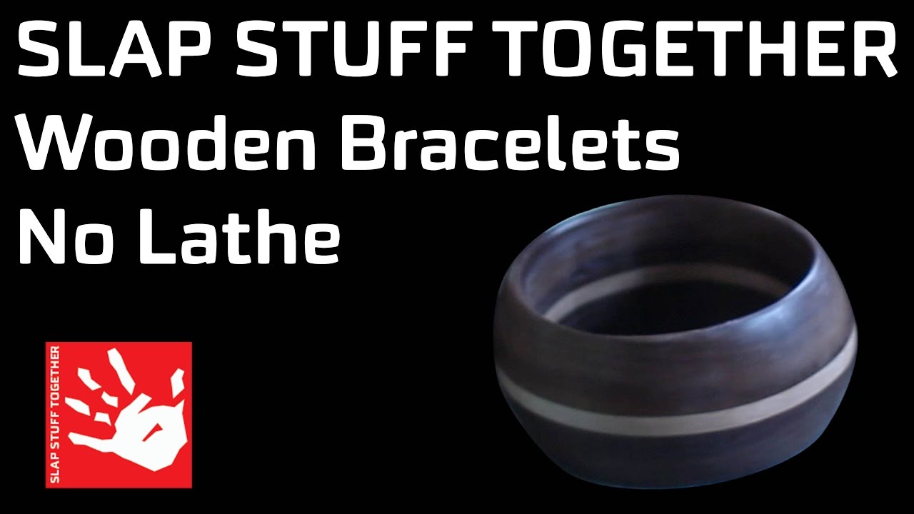 Wooden Bracelets - No Lathe [Jewelry Making DIY]