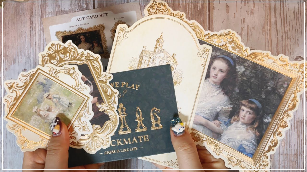 다이소x아미파 신상 빈티지 다꾸템👒💼 / 뽀시락 ASMR 신상 언박싱 / DAISO & amifa New Vintage Stationery Unboxing / 다꾸 / コラージュ