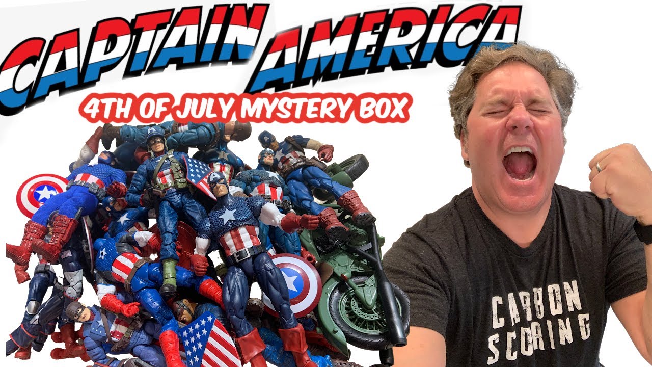 Marvel Legends Captain America 4th of July Mystery Box!