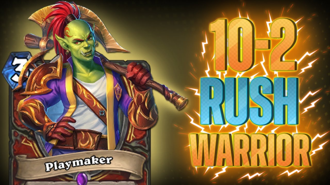 [Hearthstone] 10-2 Rush Warrior to LEGEND - Rush Warrior (2021)