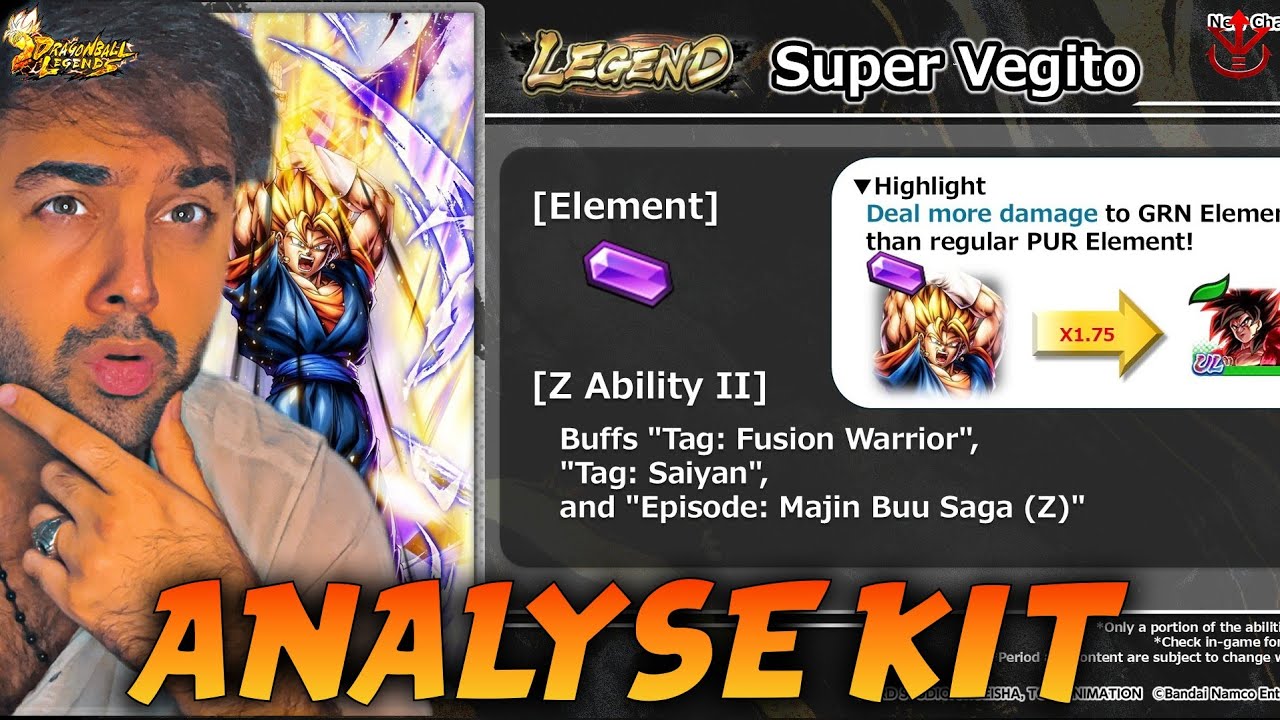 VEGETTO LEGENDS VA BROYER LE JEU !!! ANALYSE KIT ! [DBLEGENDS]
