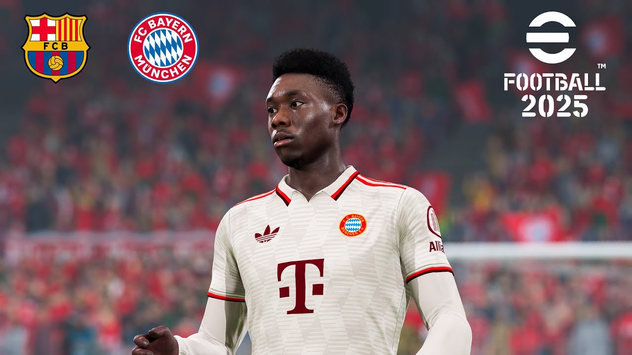eFootball 2025 - Barcelona v Bayern Munich | UEFA Champions League | v4.1.0 | PC 2k