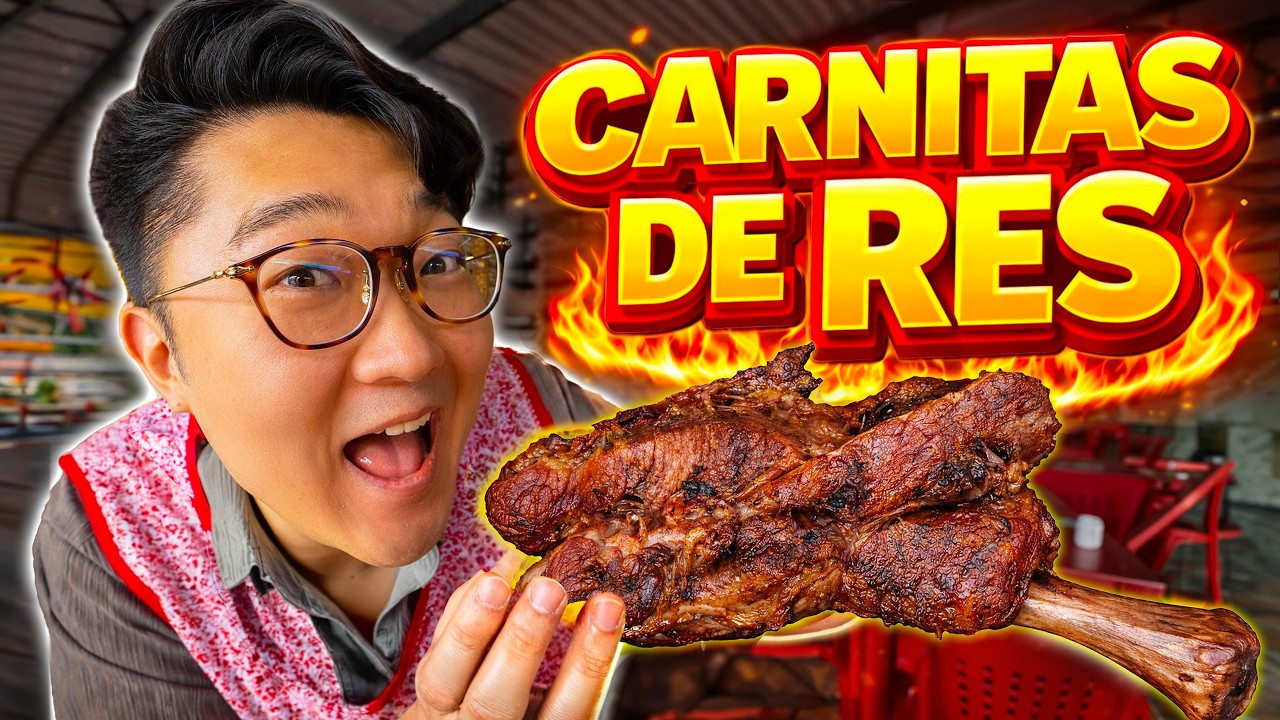 ¡PROBANDO CARNITAS pero DE RES! - Y ESTÁ DELICIOSO