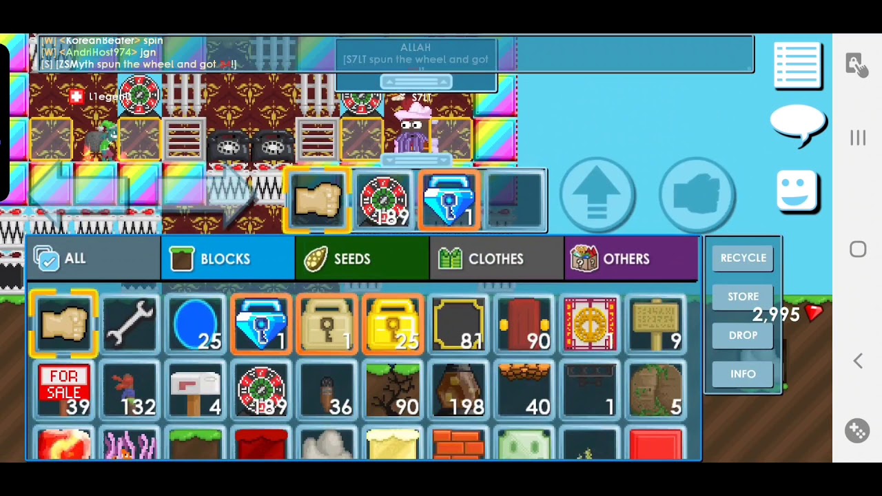 GROWTOPIA CSN 6BGL WIN TONS EASY CLEAN #TEAMEND