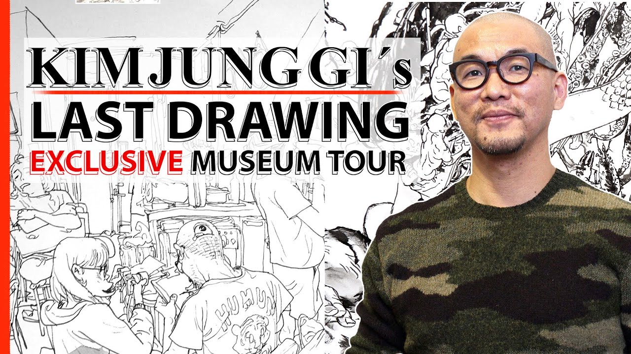 KIM JUNG GI MASTER OF DRAWING MUSEUM TOUR KOREA