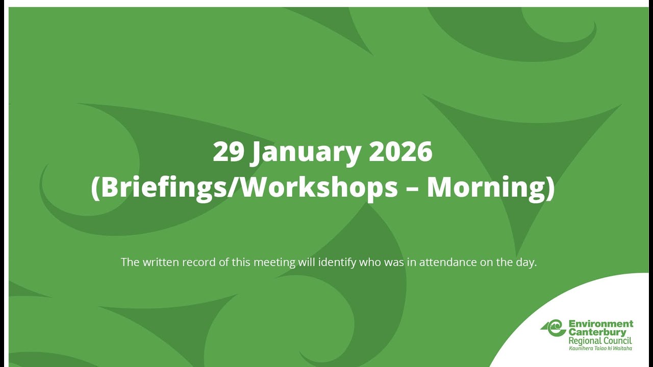 29 January 2026 (Briefing/Workshop)