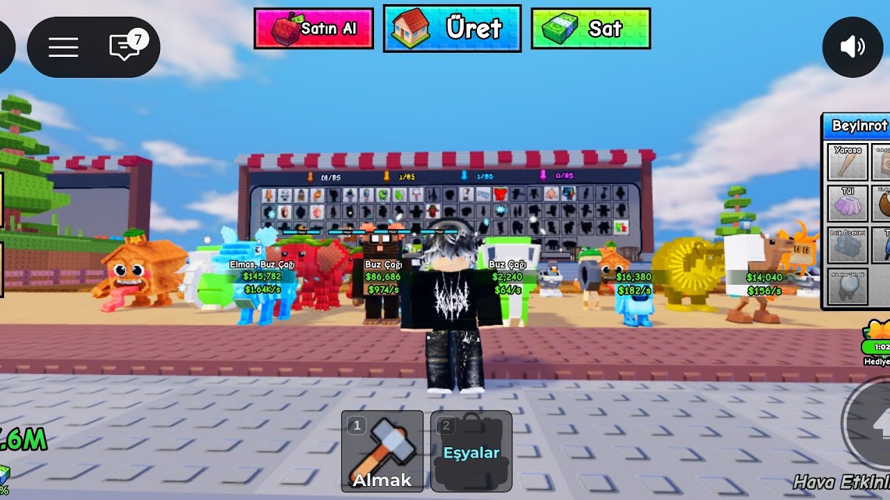 Roblox brainot yarat oyunu bölüm 1