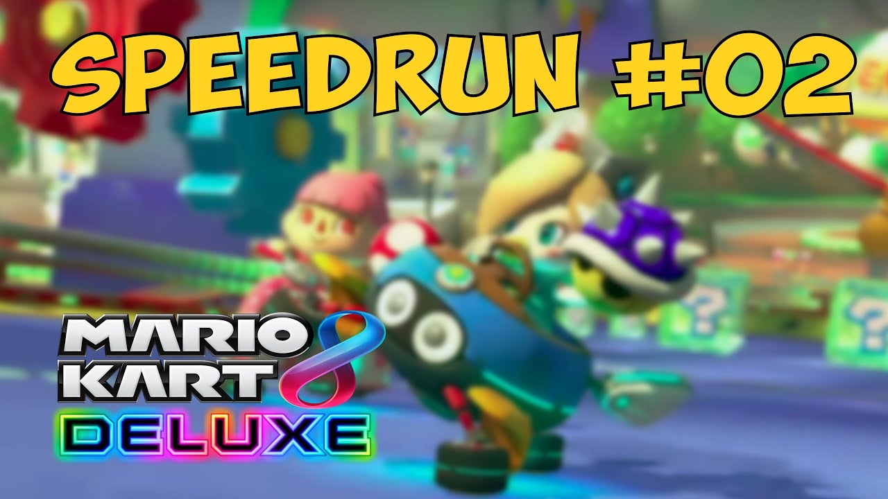 [SPEEDRUN #02] MK8DX : 48 Tracks 150cc Items Cartridge in 1:58.01
