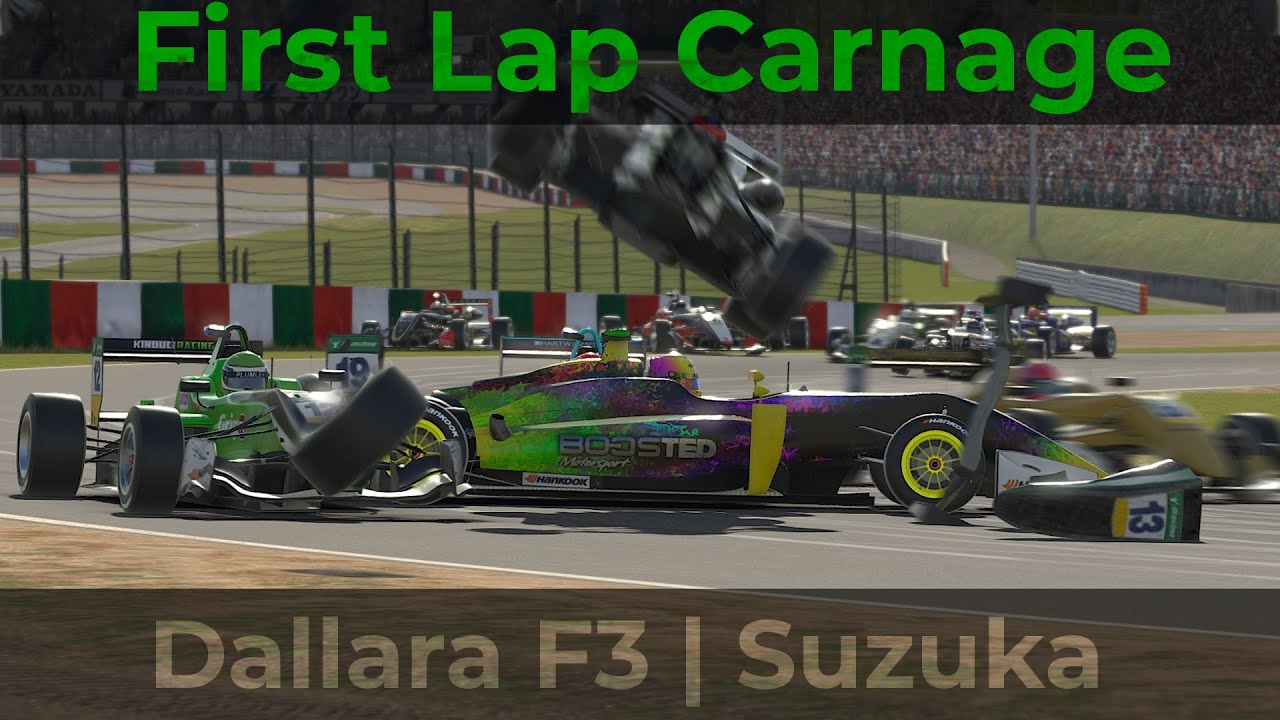 iRacing | Dallara F3 @ Suzuki | Pretty nice comeback! F3 is SO GOOD!