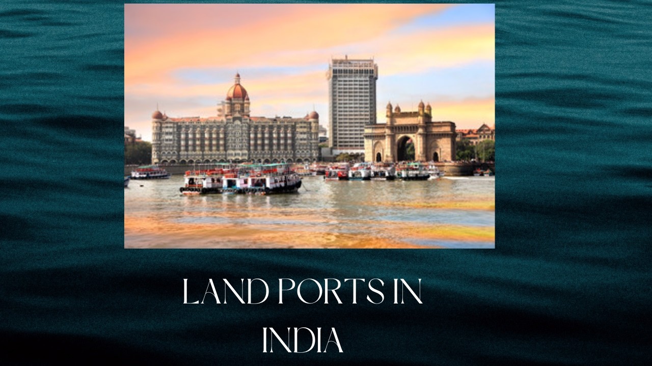 Land ports in India #travel
