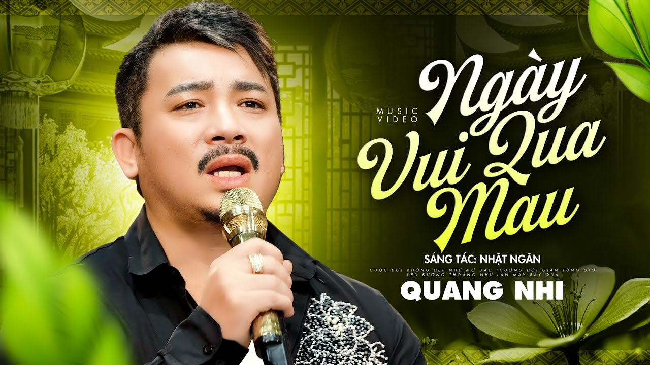 Ngày Vui Qua Mau - Quang Nhi | Cuộc đời không đẹp như mơ