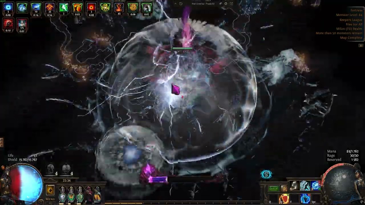 3.27 - Int Stacker Kinetic Blast Trickster - T17 Scarab