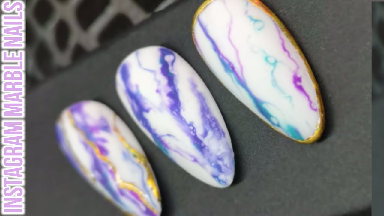Marble Nails for Beginners - DIY Nail Art!