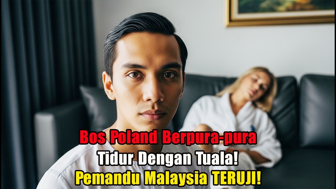 Bos Cantik Poland Uji Kejujuran Pemandu Malaysia! Pura-Pura Tidur Dengan Tuala Saja, Akhirnya...!