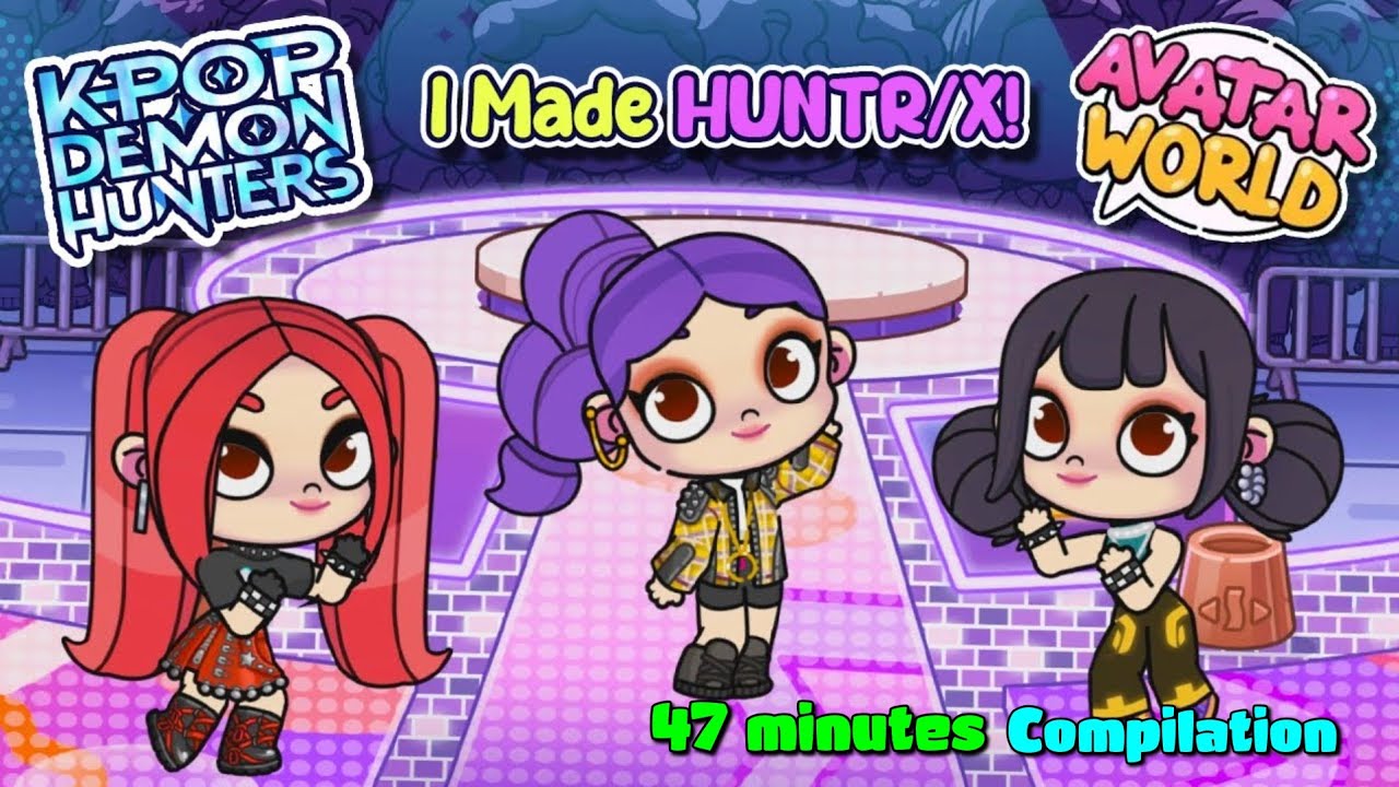 Making The HUNTR/X and The SAJA BOYS!!! (Compilation)