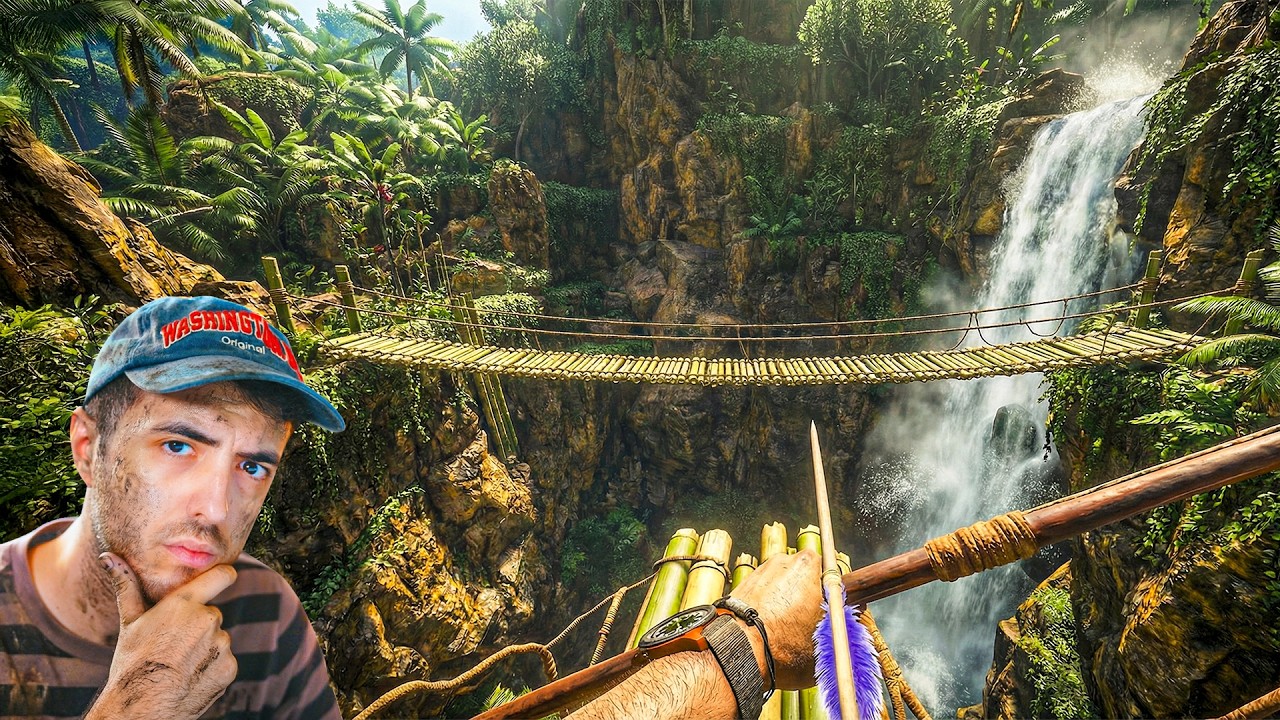 HO PASSATO 1 ORA ad ESPLORARE nella FORESTA...ed &egrave; SUCCESSO DI TUTTO!