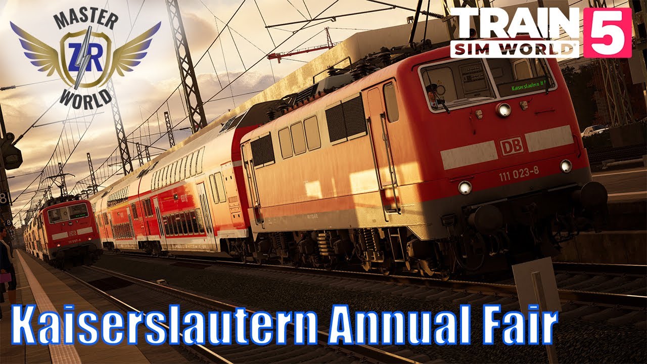 Kaiserslautern Annual Fair | Pfälzische Ludwigsbahn | BR 111 & BR 766.2 | Train Sim World 5