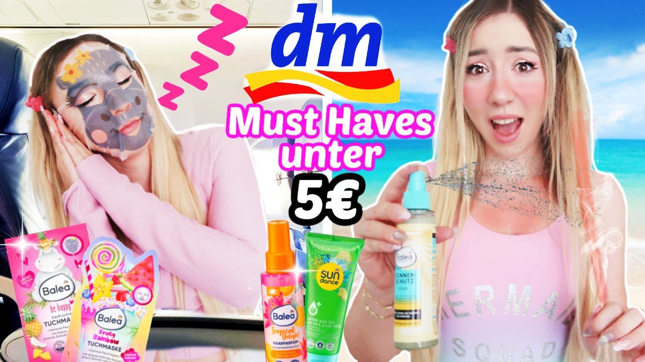 unter 5 Euro SOMMER must have die JEDES MÄDCHEN wirklich liebt (dm Neuheiten JULI 24)