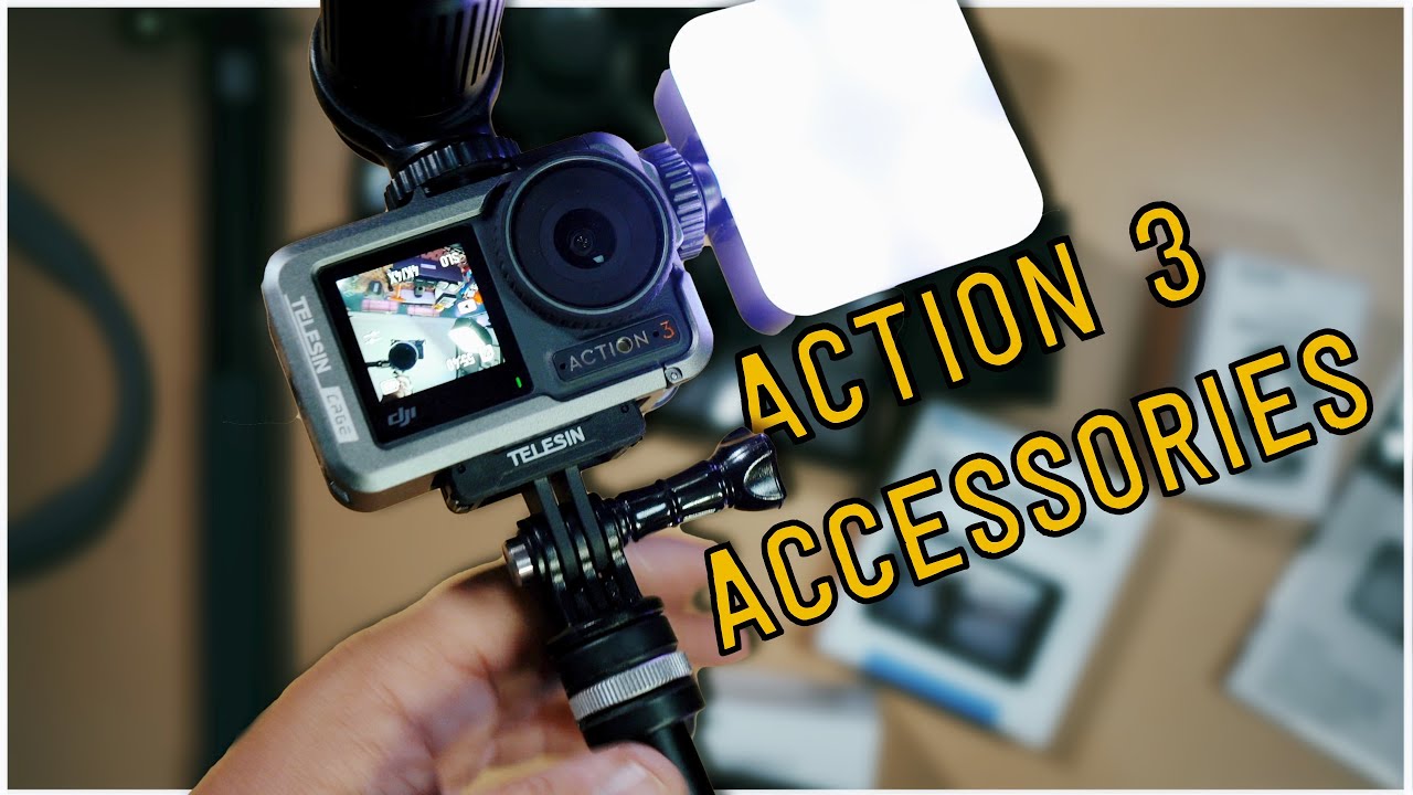 DJI Action 3 accessories that YOU MIGHT NEED!!