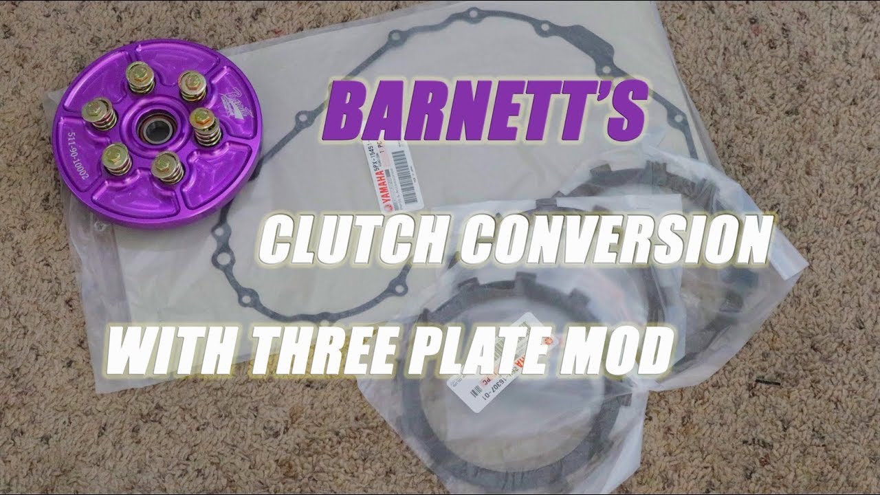 Комплект сцепления Barnett's для Yamaha Warrior 1700 с тремя модификациями дисков