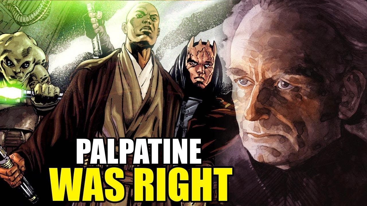Why Palpatine was CORRECT about the Jedi Taking Over the Republic