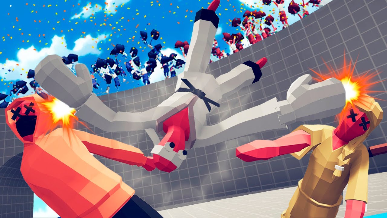 EL MAESTRO ENTRENA A SUS MEJORES ALUMNOS | TOTALLY ACCURATE BATTLE SIMULATOR