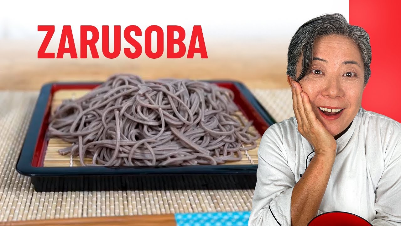 Receita Fácil e Refrescante ZARU SOBA (O macarrão da virada do ano novo Japonês) | ざるそばの作り方!