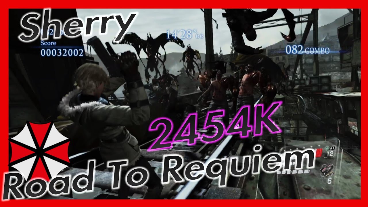 Agent Sherry Birkin Before Requiem  - Steel Beast - 2454K- Solo- No Mercy- Resident Evil 6