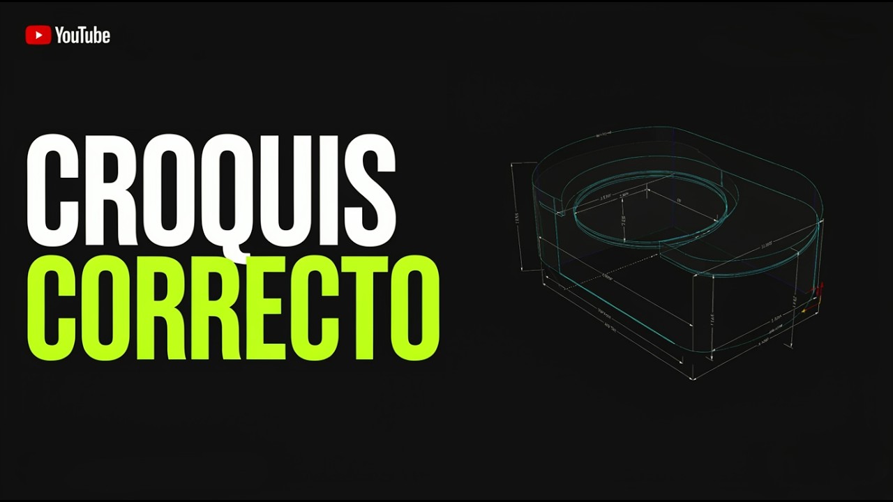 🚀 SOLIDWORKS 2026 desde CERO: Domina el Croquis 2D (Video #2)