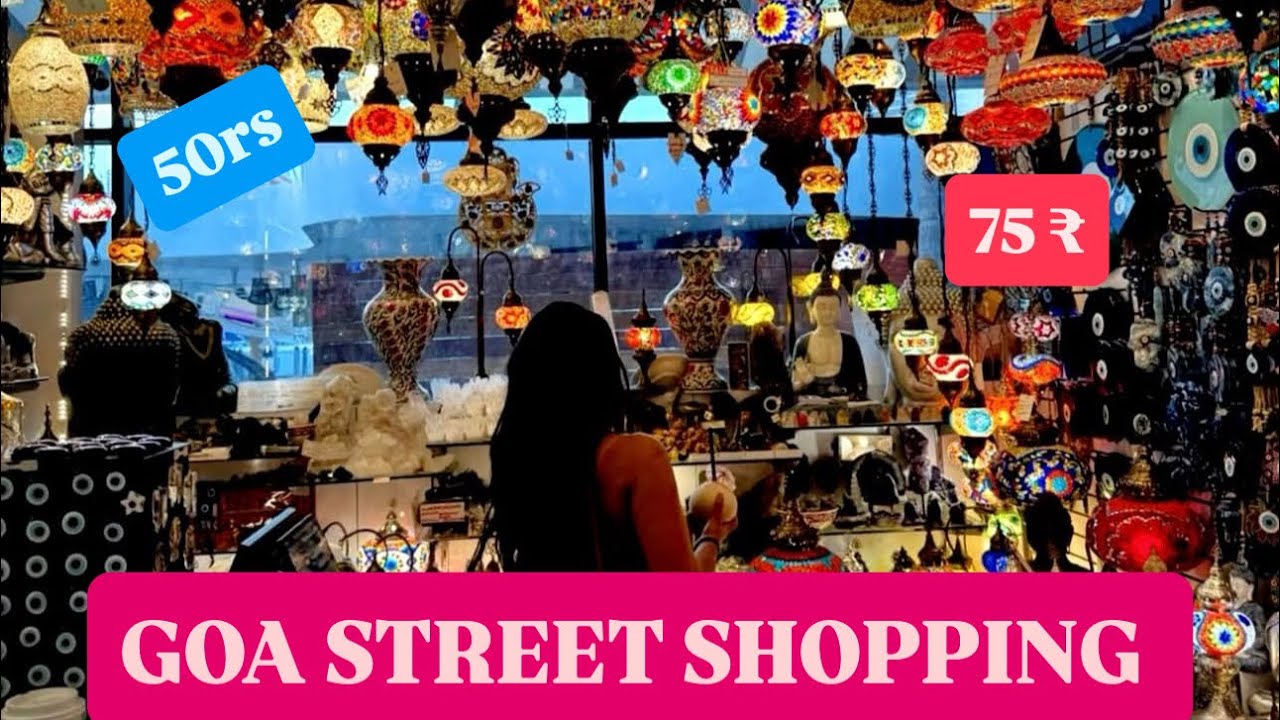 Goa Street Shopping | Cheapest market in Goa | #goa #goabeach #goavibes #bagabeach #minivlog 