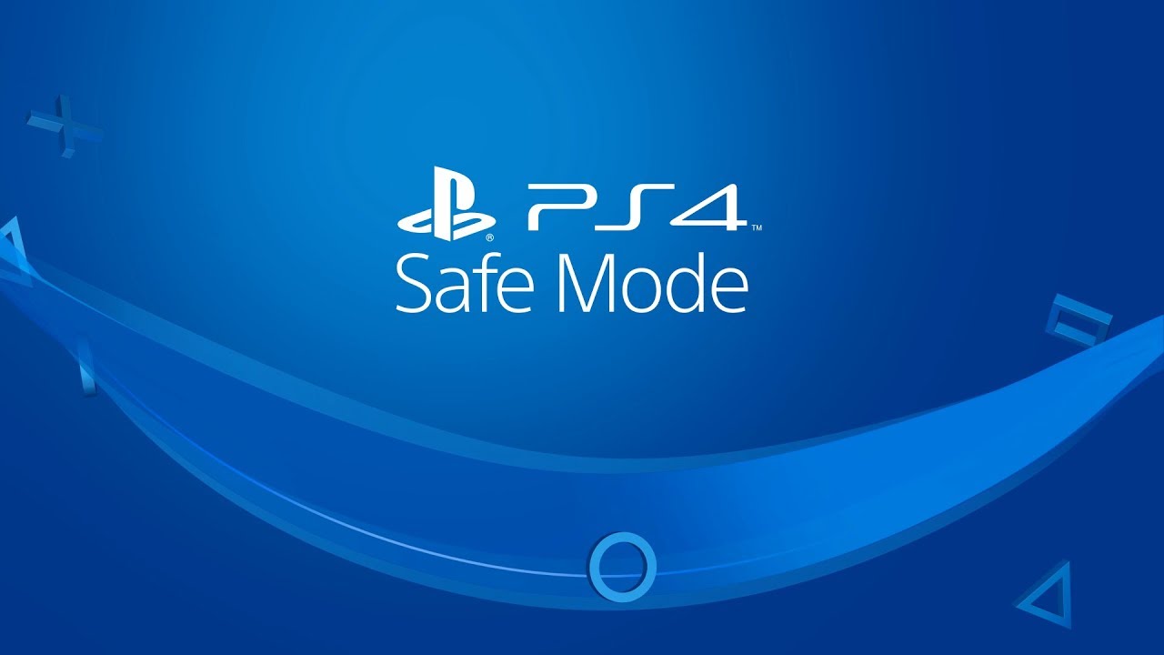 PS4 Safe Mode