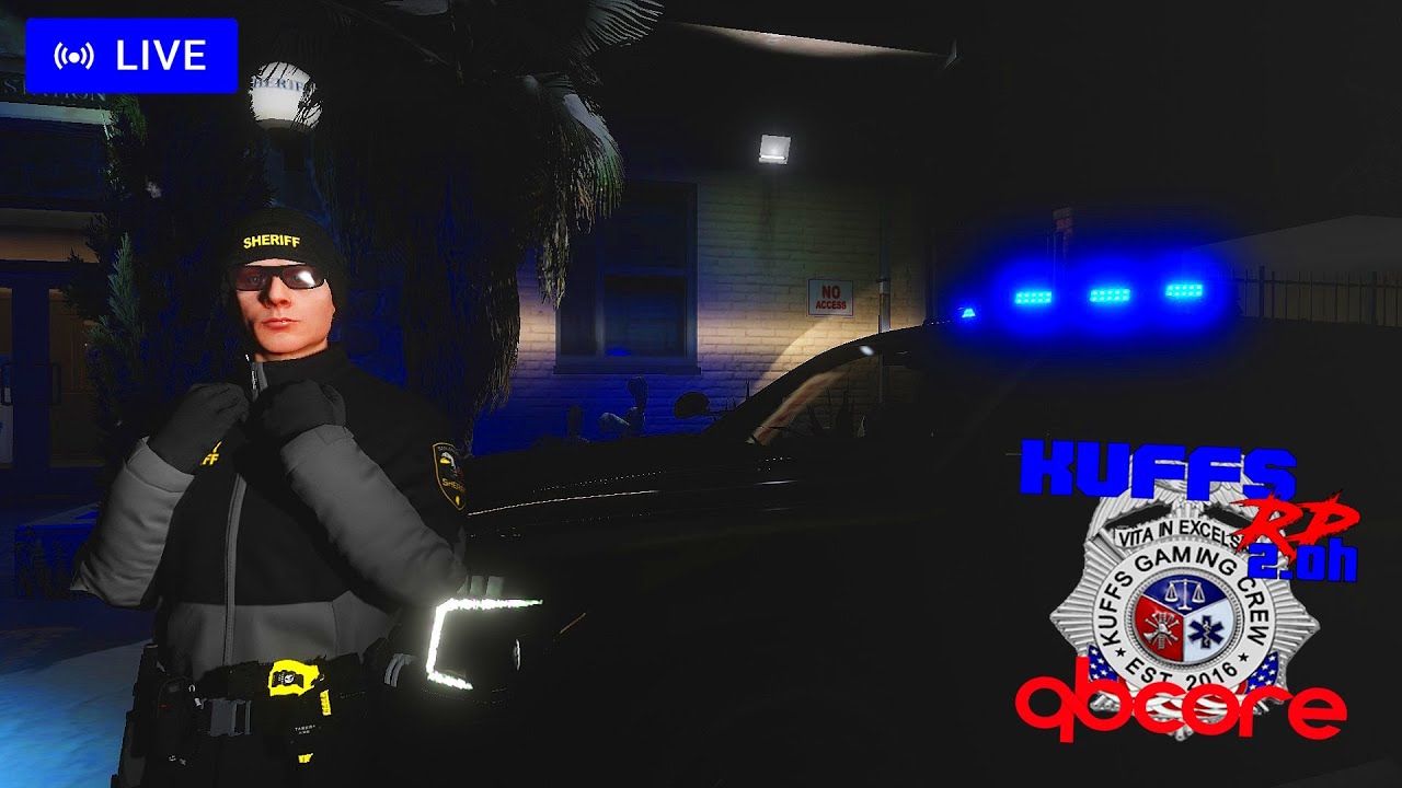 LIVE: GTA V FiveM Kuffs 2.0: 🍩Doughnuts, Cops, and Robbers🍩